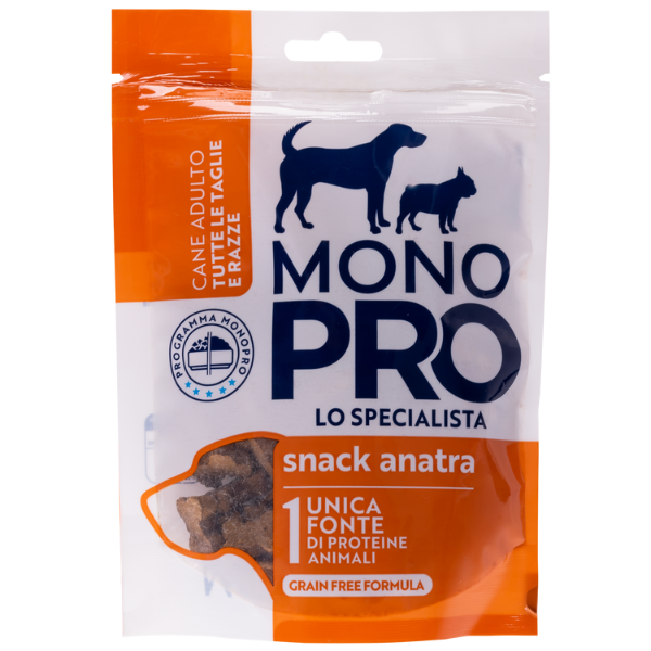 Image of Monopro lo specialista Dog Adult All Breeds Biscotti Grain Free 100 gr - Anatra - SPEDIZIONE GRATIS 1° ORDINE + scegli lo sconto BZR5 / BZR20010