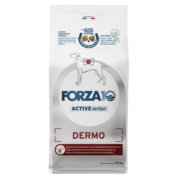 Image of Forza10 Active Cane Dermo - 10 kg - Croccantini per cani - SPEDIZIONE GRATIS 1° ORDINE + scegli lo sconto BZR5 / BZR20010