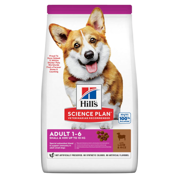 Hill's Science Plan Small & Mini Adult Alimento per cani con Agnello - 1,5 kg