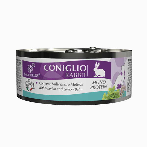 Marpet Aequilibria Vet dietetico umido gatto 85 gr - Coniglio Confezione da 24 pezzi