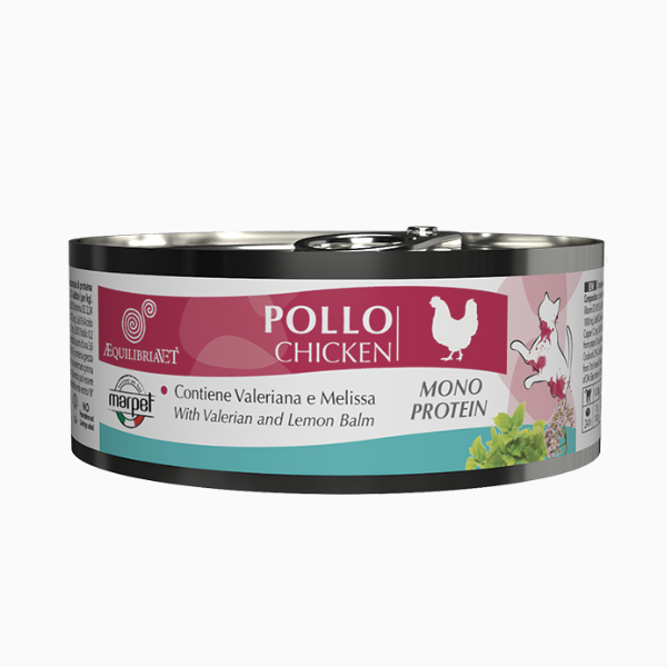 Marpet Aequilibria Vet dietetico umido gatto 85 gr - Pollo Confezione da 24 pezzi