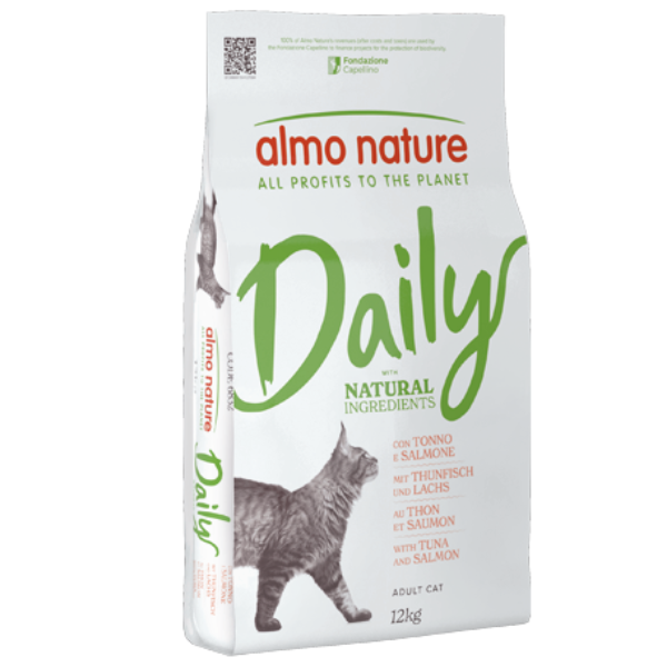 Almo Nature Gatto Daily Maintenance Tonno e Salmone - 12 kg