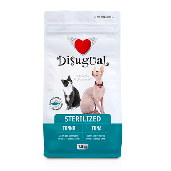 Disugual Cat Sterilised Tonno - 1,5 Kg