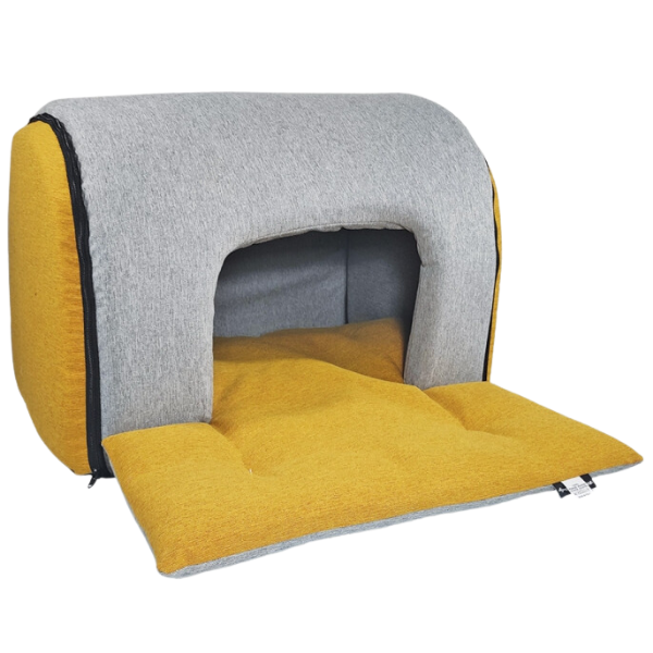 Cuccia Tunnel completamente apribile Nasonero - Misura 1: 35x40x30h cm - Cucce per cani da interno