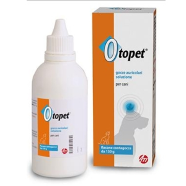 Otopet Oto flacone Gocce auricolari per cani ATI - 130 ml