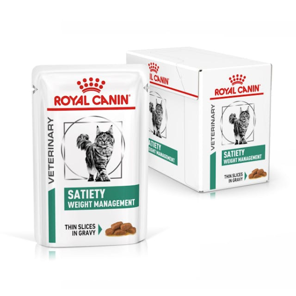 Image of Royal Canin Satiety Weight Management Multipack Cat - 12 x 85 gr - SPEDIZIONE GRATIS 1° ORDINE + scegli lo sconto BZR5 / BZR20010