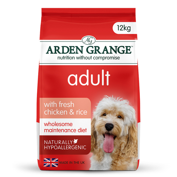 Image of Arden Grange Hypoallergenic Dog Adult All breeds Pollo e riso - 12 Kg - SPEDIZIONE GRATIS 1° ORDINE + scegli lo sconto BZR5 / BZR20010