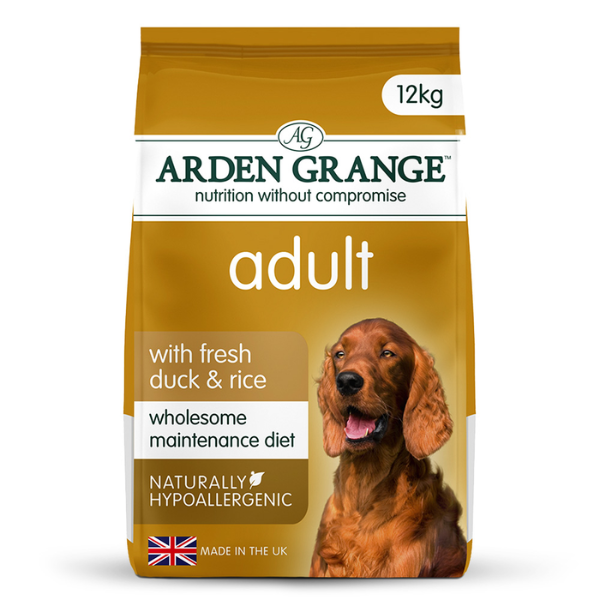 Arden Grange Hypoallergenic Dog Adult All breeds Anatra e riso - 12 Kg