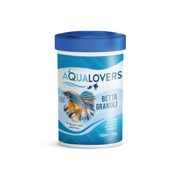 Mangime completo in granuli per specie Betta Aqualovers - 40 gr