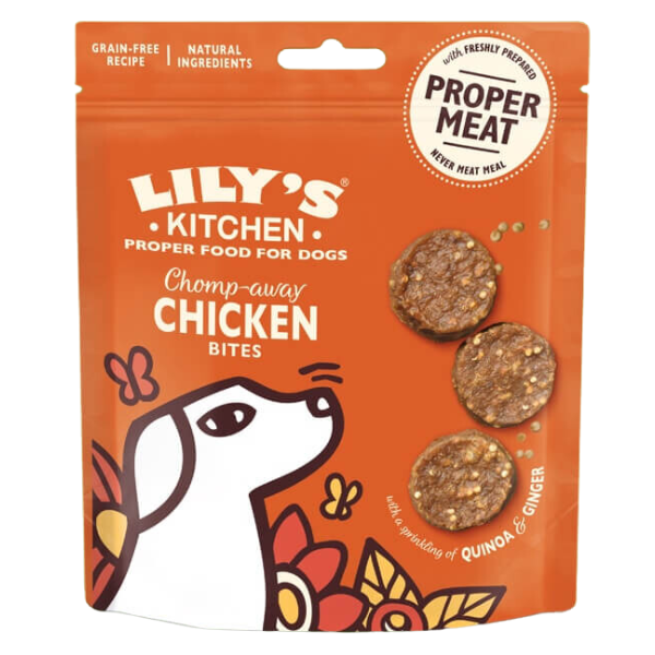 Lily's Kitchen Snack Treats 70 gr - Bocconcini di Pollo