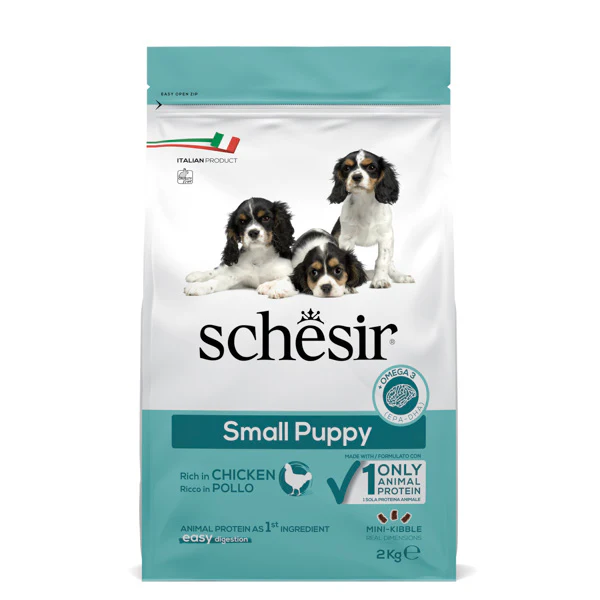 Schesir Dog Dry Small Puppy Pollo - 2 kg