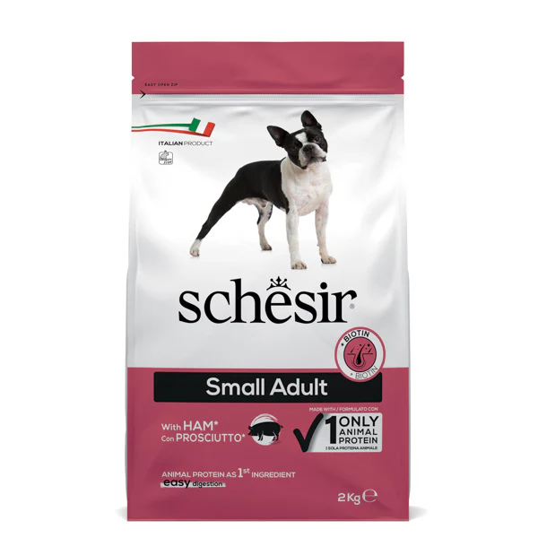Schesir Dog Adult Small Maintenance Prosciutto - 2 kg