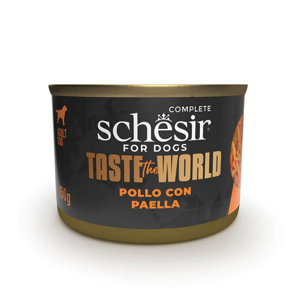 Schesir for Dogs Taste the World 150 gr - Pollo con paella