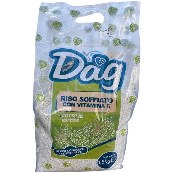 Dag Riso Soffiato con Vitamina E - 1,5 kg