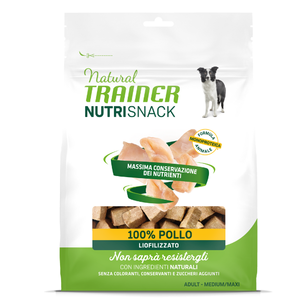 Natural Trainer Freeze Dried Nutrisnack Medium/Maxi - Pollo - 50 gr