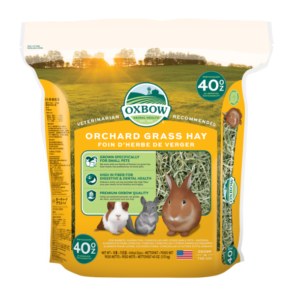 Image of Oxbow Orchard Grass Hay - 1,13 kg - Mangime per conigli - SPEDIZIONE GRATIS 1° ORDINE + scegli lo sconto BZR5 / BZR20010