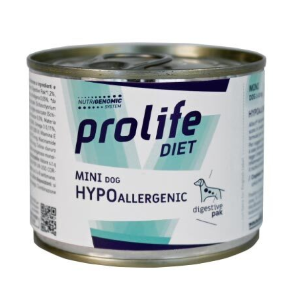 Prolife Veterinary Diet Hypoallergenic Dog Mini 200 gr - Cinghiale Confezione da 6 pezzi