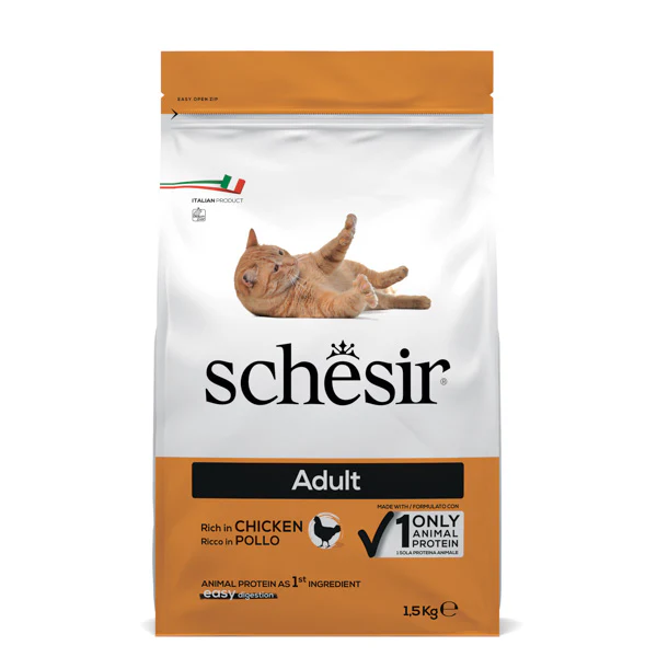 Schesir Cat Dry Mantenimento Pollo - 1,5 kg