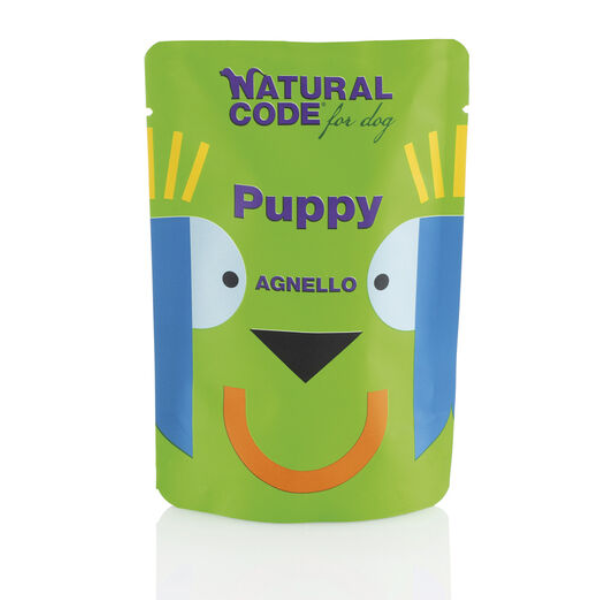 Natural Code For Dog Puppy 100 gr - Agnello