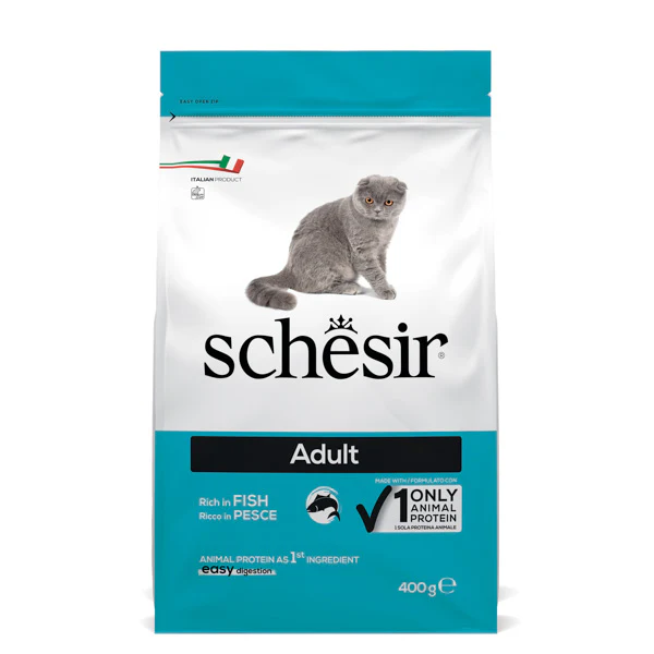 Schesir Cat Dry Mantenimento Pesce - 400 gr