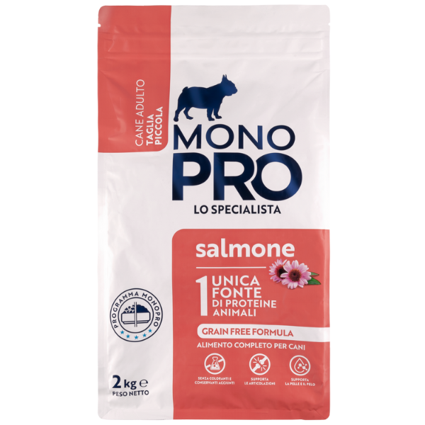 Monopro lo specialista Adult Mini Grain Free Salmone - 2 Kg