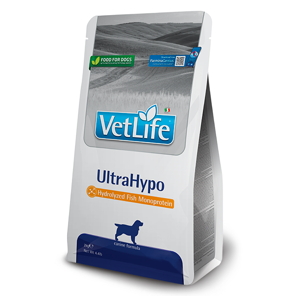 Farmina Vet Life Canine Ultrahypo - 2 kg - SPEDIZIONE GRATIS 1° ORDINE + scegli lo sconto BZR5 / BZR20