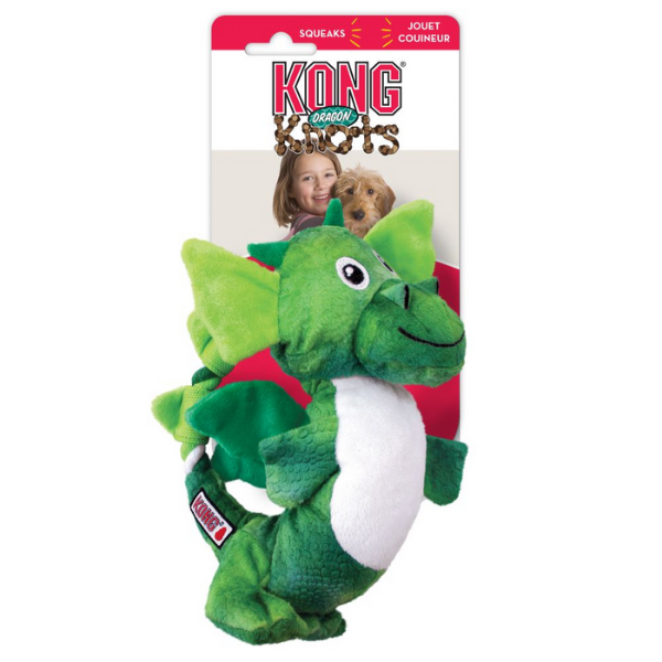 Kong Dragon Knots - Colori assortiti - Medium/Large