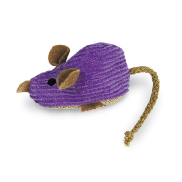 Kong Cat Refillable Catnip - Corduroy Mouse