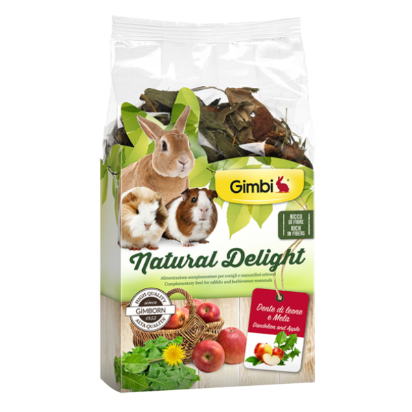 Gimbi Natural Delight - Dente di Leone e Mela 100 gr