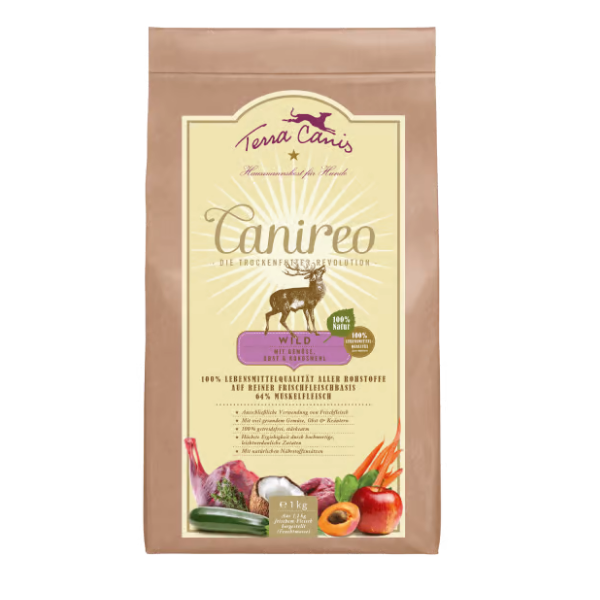 Terra Canis secco Canireo Grain Free Selvaggina - 2,5 Kg