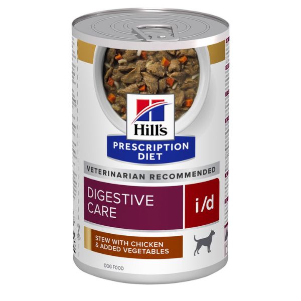 Hill's Prescription Diet i/d Canine 354 gr - Spezzatino Pollo e Verdure