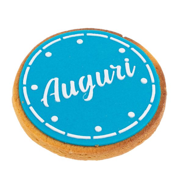 Torta di compleanno Auguri Snack per cani 140 gr Leopet - Azzurro