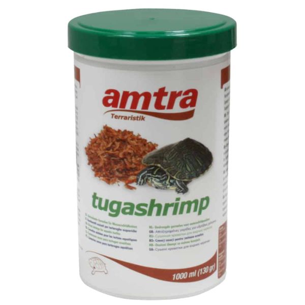 Amtra Tugashrimp mangime naturale per tartarughe - 1000 ml/130 gr