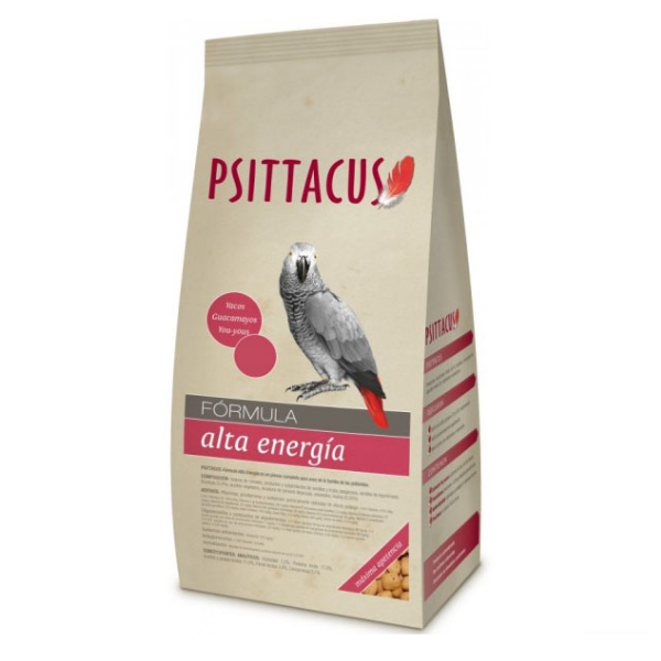 Psittacus Mantenimento Alta Energia - 800 gr - Tg 8