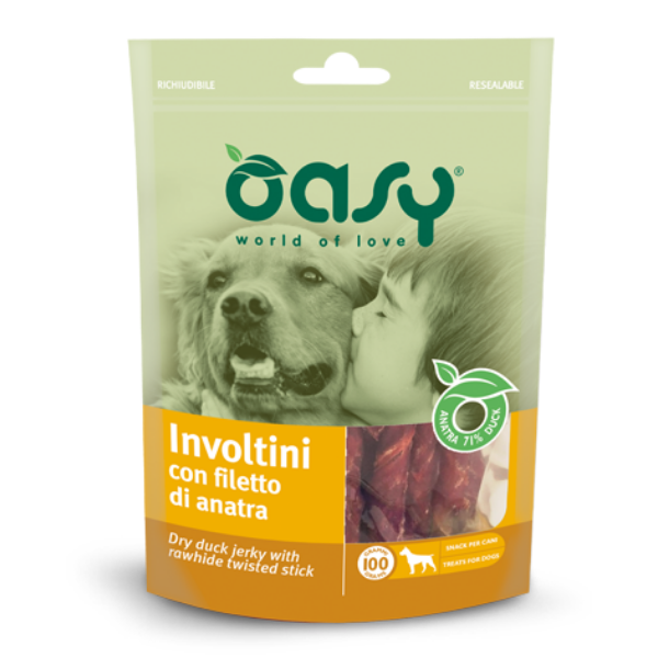 Oasy Involtini con filetto di Anatra - 100 gr