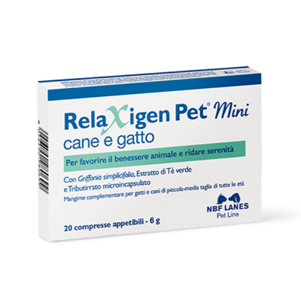 NBF Relaxigen Pet Mini - 1 confezione da 20 compresse