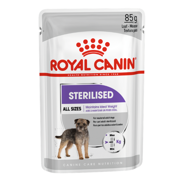 Royal Canin Sterilized Dog - 85 gr Confezione da 12 pezzi