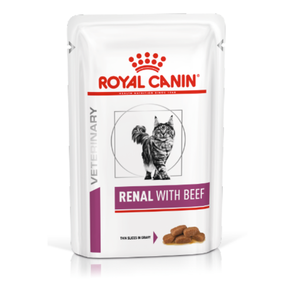 Royal Canin Renal Multipack 12 x 85 gr - Manzo