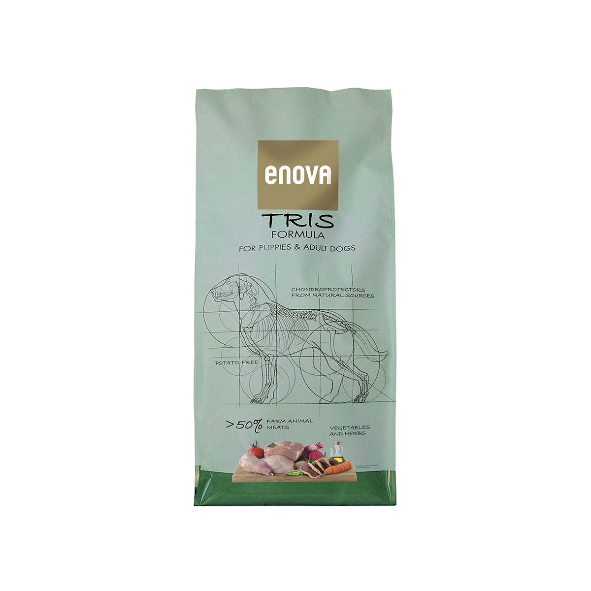 Enova Tris Formula Grain Free (scadenza: 15/09/2024) - 12 kg