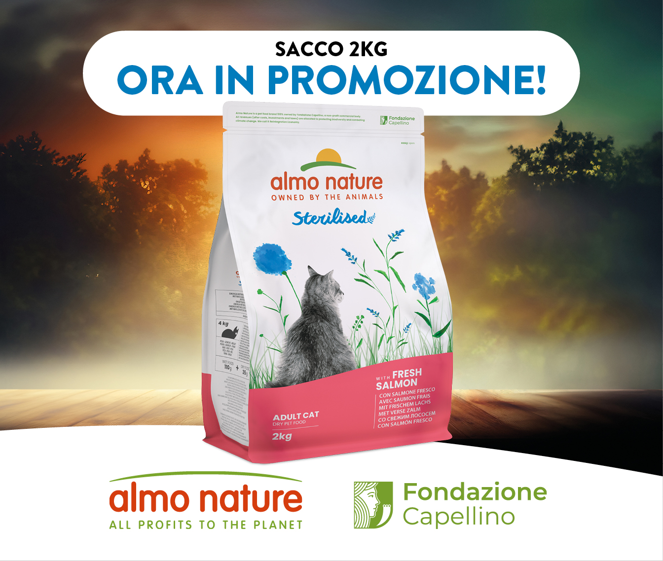 Almo Nature Sterilised 2 kg